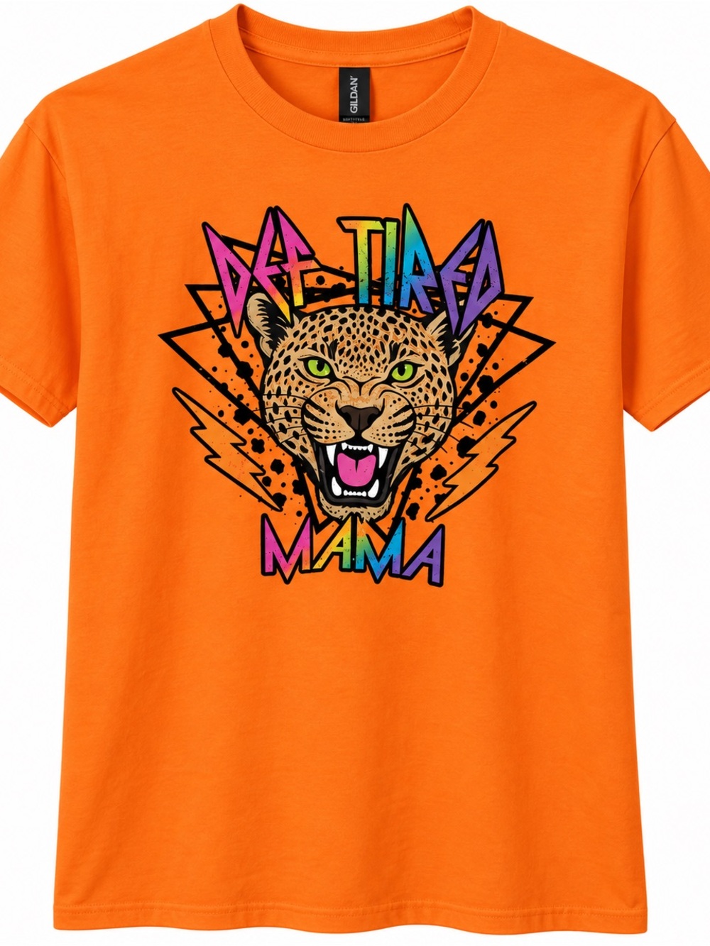 Adult Large NWOT Def Tired Mama Graphic Tee (see picture for flaw)
